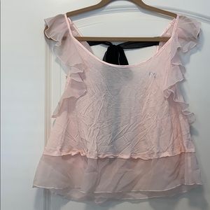 Victoria’s Secret pink lingerie size large